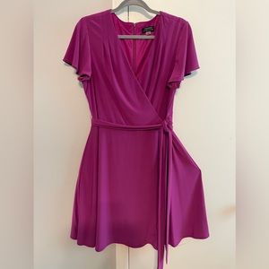 TAHARI WRAP AROUND DRESS
